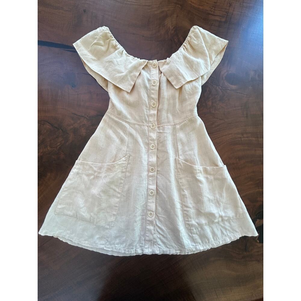 RARE Archival Reformation Botanica / Landy Deadstock Mini Dress 2 - Picture 4 of 7